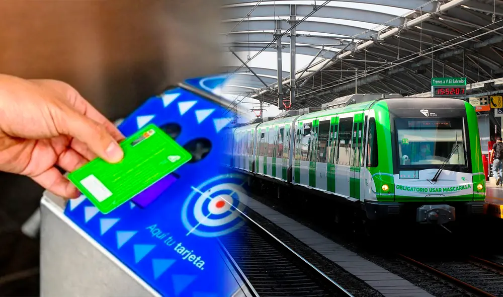 Línea 1 advierte sobre el uso de sus tarjetas para viajar. Foto: composición LR