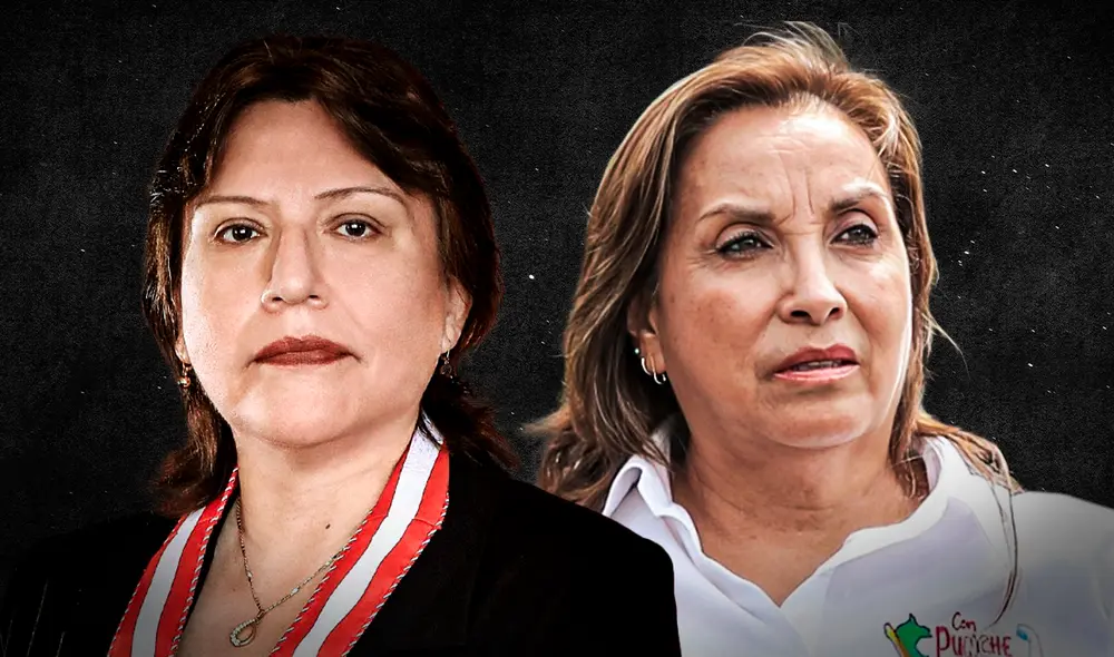 Delia Espinoza aseguró que las denuncias constitucionales presentadas contra Boluarte responden a su labor de investigar altos funcionarios.. Foto: composición de Jazmín Ceras/LR.