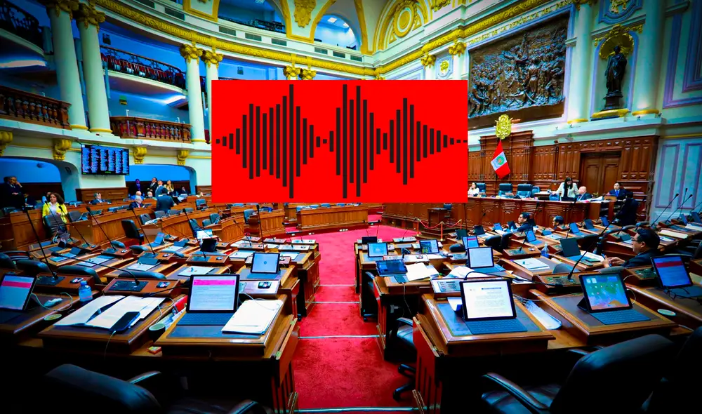 Se filtra nuevo audio en el Congreso. Foto: composición LR