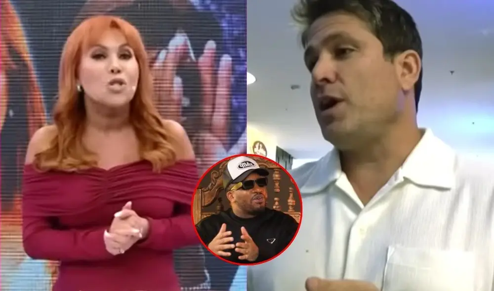 Magaly Medina y Paco Bazán se encuentran enfrentados. Foto: Composición/ATV/difusión