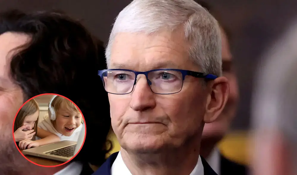 Tim Cook solicitó reconsiderar ley de verificación de edad. Foto: Composición LR/ File/ FreePik