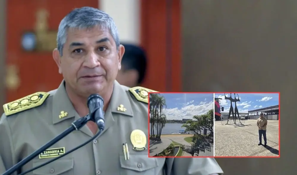 Victor Zanabria viajó a Brasil con aval del Ministerio del Interior | Composición: LR. Victor Zanabria viajó a Brasil con aval del Ministerio del Interior | Composición: LR.