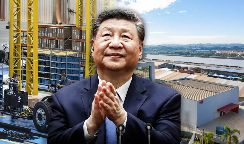 BYD anuncia la construcción de su fábrica de autos eléctricos más grande fuera de China en Camaçari, Brasil. Foto: composición LR/AFP/BYD