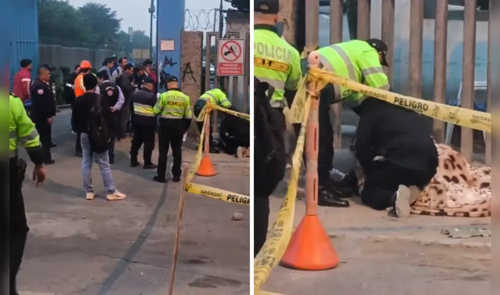 Asesinan a adulto mayor en la puerta de su trabajo. Foto: composición LR/X