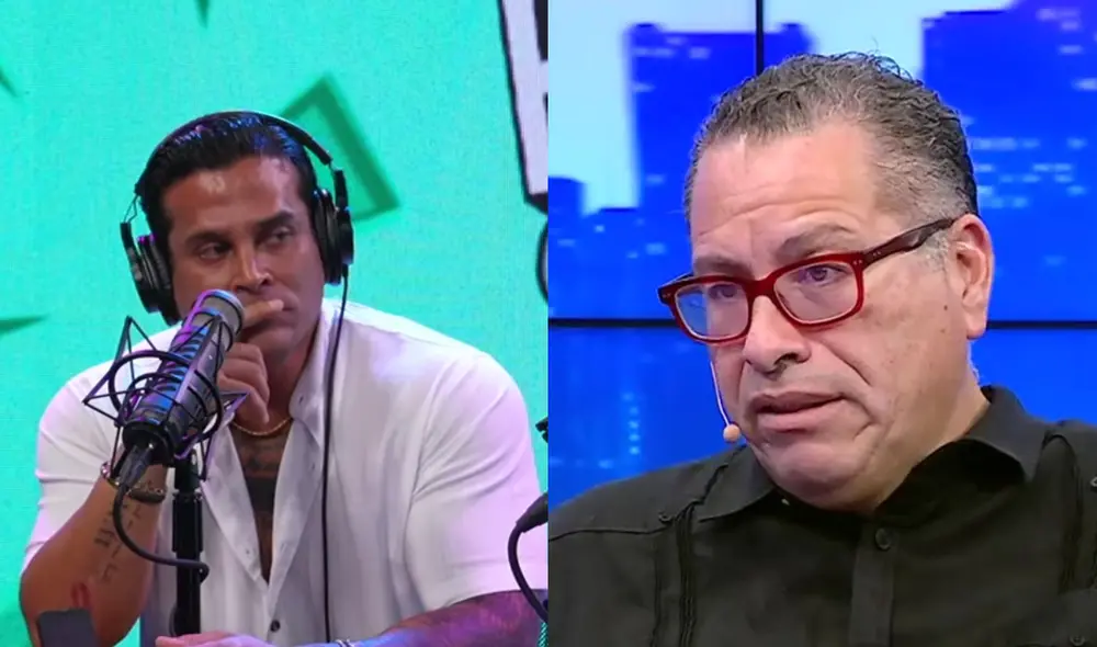 Christian Domínguez sorprendió a los conductores de 'Habla Good' al decir que sí votaría por Phillip Butters. Foto: Composición LR/ YouTube/ ATV