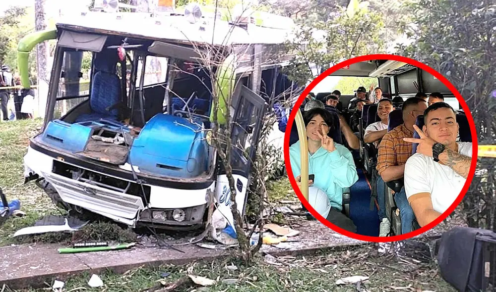 El accidente ocurrió en el sector del Puente Helicoidal, una de las carreteras más peligrosas de Colombia. Foto: Composición LR.