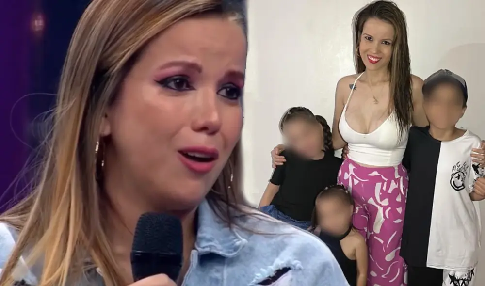 Greissy Ortega tiene 3 hijos y está embarazada. Foto: composición LR/América TV