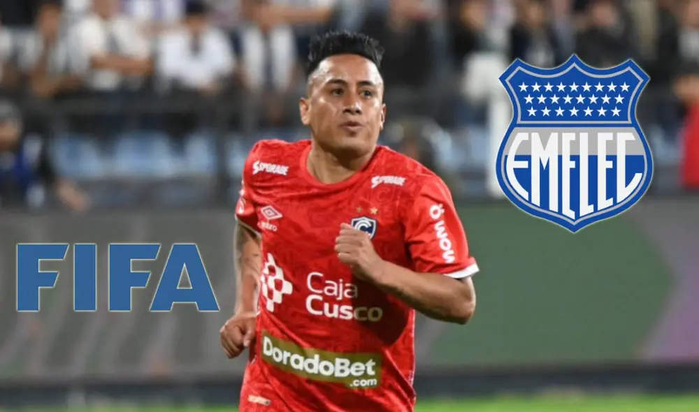 Christian Cueva está próximo a ser presentado como nuevo jugador de Emelec de Ecuador. Foto: composición GLR