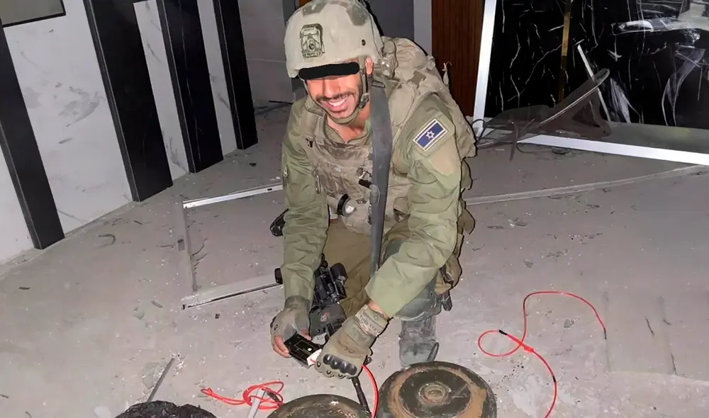 Soldado israelí es denunciado por genocidio, crímenes de guerra y delitos de lesa humanidad. Foto: Hind Rajab Foundation