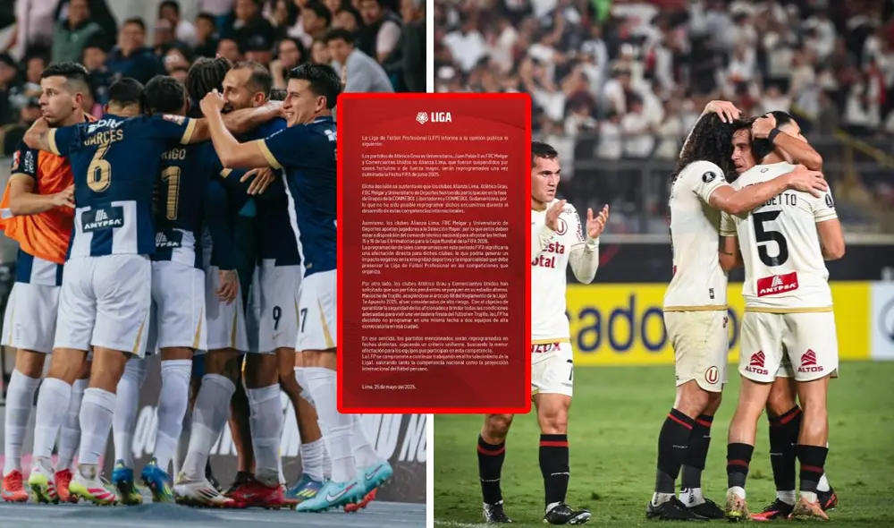 Alianza Lima y Universitario se encuentran con la misma cantidad de puntos en le Torneo Apertura.