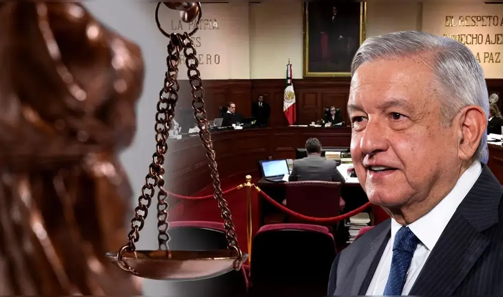 Reforma judicial en México impulsada por el expresidente Manuel López Obrador. Foto: composición LR Reforma judicial en México impulsada por el expresidente Manuel López Obrador. Foto: composición LR