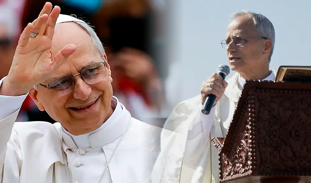 Papa León XIX recordó ante la Curia Romana su paso por el Perú. Foto: composición LR Papa León XIX recordó ante la Curia Romana su paso por el Perú. Foto: composición LR