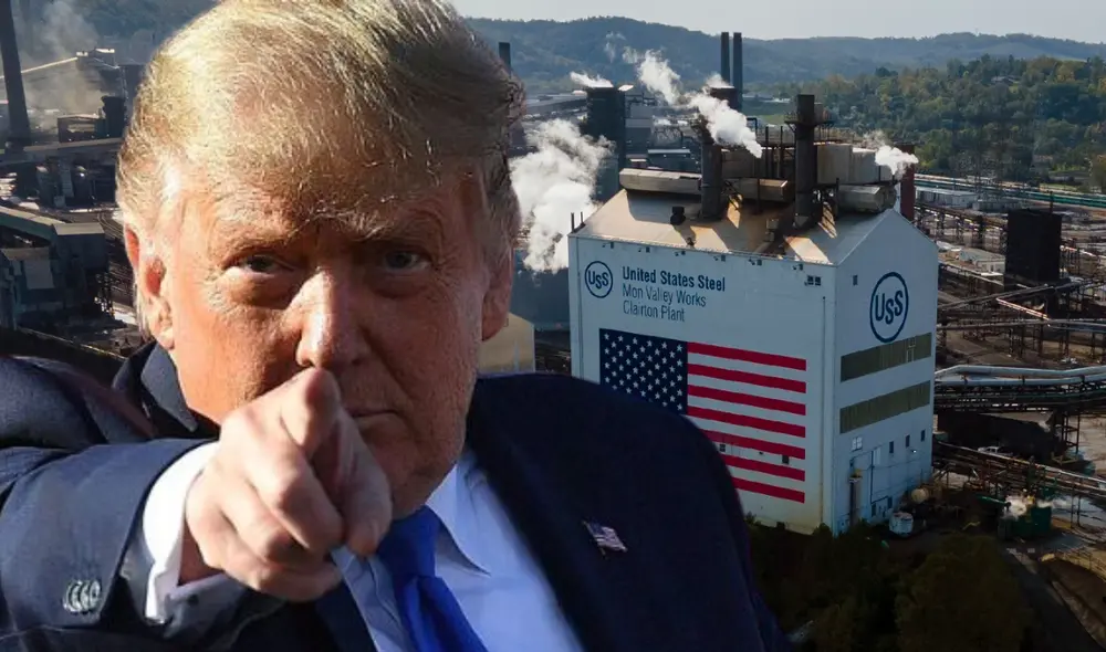 Trump aprobó fusión de US Steel y Nippon Steel; acciones suben 21.61%