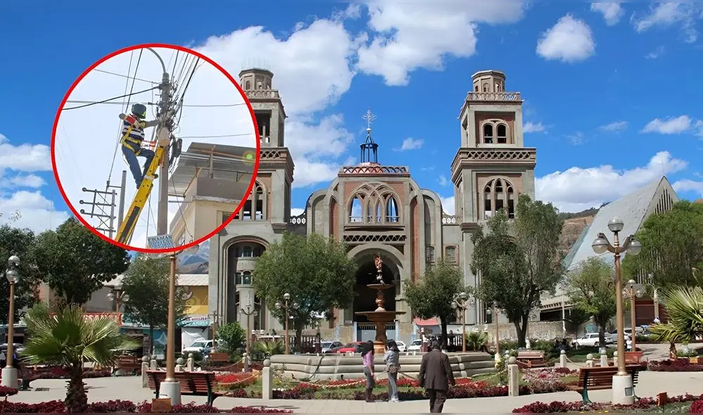 Corte de Luz en Áncash. Foto: Composición LR Corte de Luz en Áncash. Foto: Composición LR