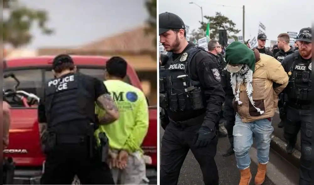 ICE genera pánico en Estados Unidos por sus arrestos masivos.