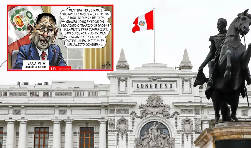 Carlincatura de hoy, lunes 26 de mayo, sobre el Congreso y ley de extinción de dominio. Foto: Composición/LR Carlincatura de hoy, lunes 26 de mayo, sobre el Congreso y ley de extinción de dominio. Foto: Composición/LR