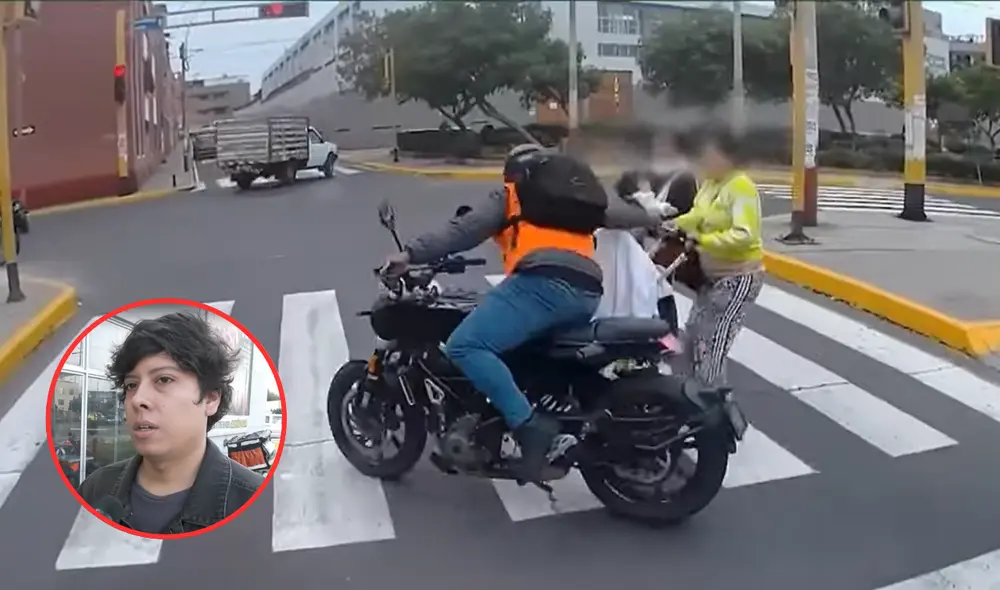 Joven que vendió su moto denuncia que ahora es usada para robos. Foto: composición LR / captura Panamericana Joven que vendió su moto denuncia que ahora es usada para robos. Foto: composición LR / captura Panamericana