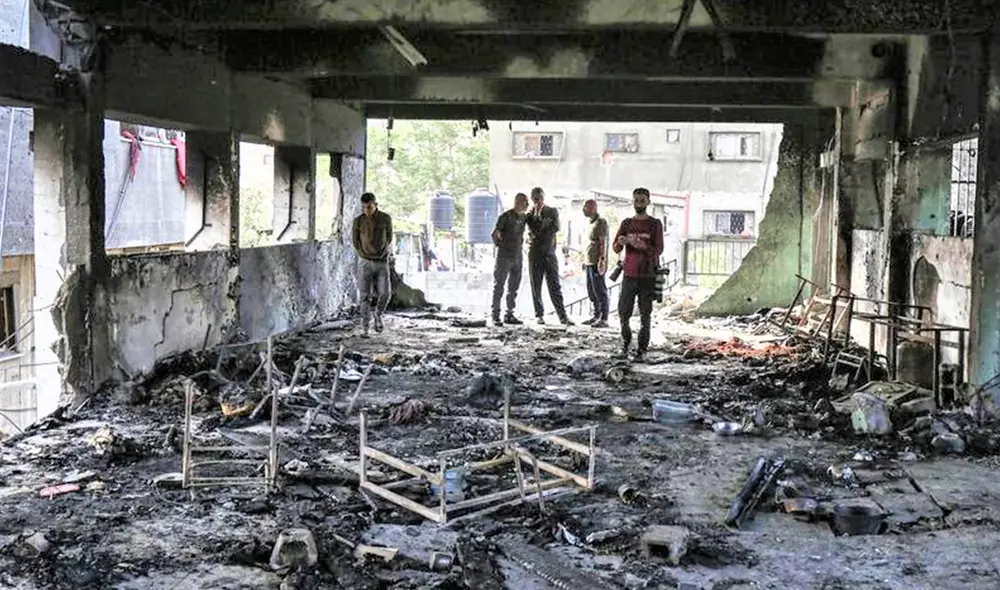 Los bombardeos sobre Gaza iniciaron la madrugada del último sábado. Foto: Diario Digital Nuestro País. Los bombardeos sobre Gaza iniciaron la madrugada del último sábado. Foto: Diario Digital Nuestro País.