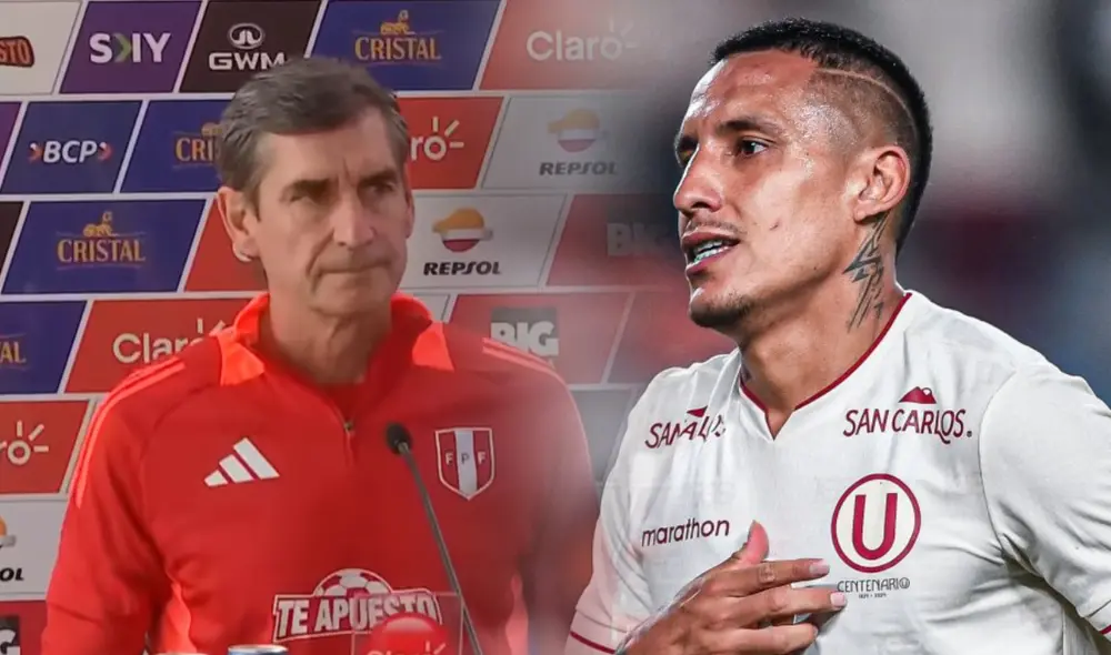 Óscar Ibáñez brindó la conferencia de prensa previo a una nueva fecha de Eliminatorias. Foto: composición LR/YouTube/X