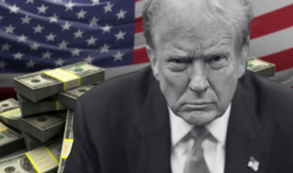 Estados Unidos se hunde pese ( o, ¿por?) los esfuerzos de Donald Trump. Foto: composición LR