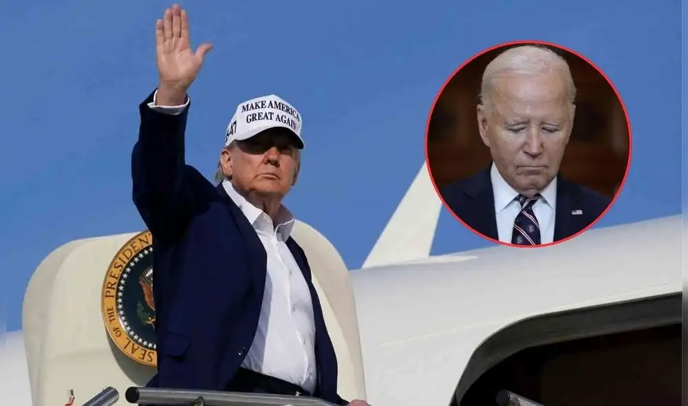 Trump llama "escoria" a Biden por dejar ingresar a millones de inmigrantes a EE.UU. Trump llama "escoria" a Biden por dejar ingresar a millones de inmigrantes a EE.UU.