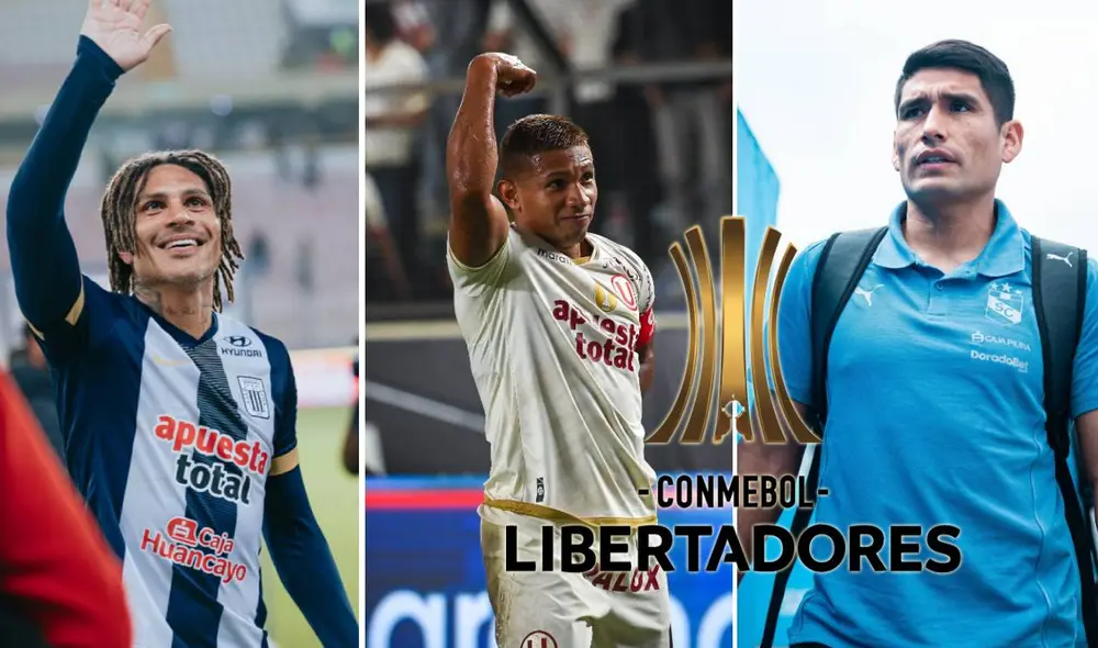 Alianza Lima, Universitario y Sporting Cristal afrontarán la última fecha de la Copa Libertadores con chances. Foto: composición GLR