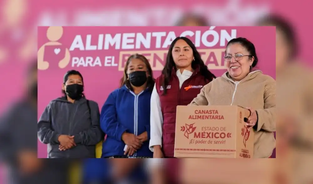 Mujeres registrándose al programa Alimentación para el Bienestar en Edomex. Mujeres registrándose al programa Alimentación para el Bienestar en Edomex.