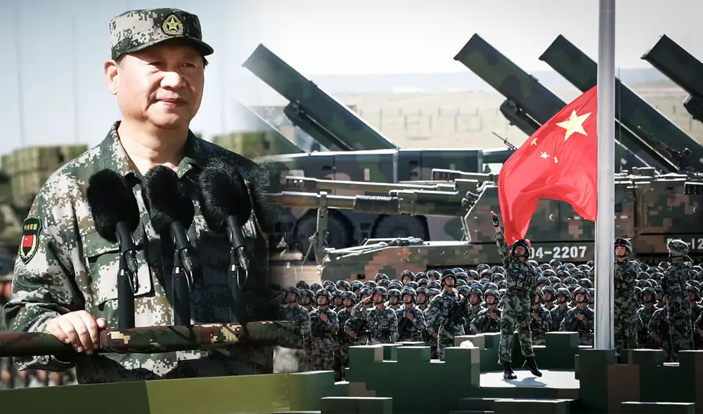 China consolida su supremacía militar sobre EE. UU. con un aumento de casi un millón de soldados y una armada de 400 buques. Foto: composición LR/Xinhua China consolida su supremacía militar sobre EE. UU. con un aumento de casi un millón de soldados y una armada de 400 buques. Foto: composición LR/Xinhua