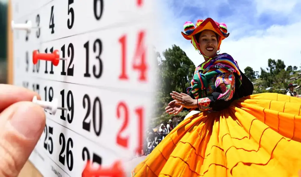 Perú tendrá un nuevo feriado largo debido a las Fiestas Patrias en julio de 2025. Foto: Composición LR/Andina.