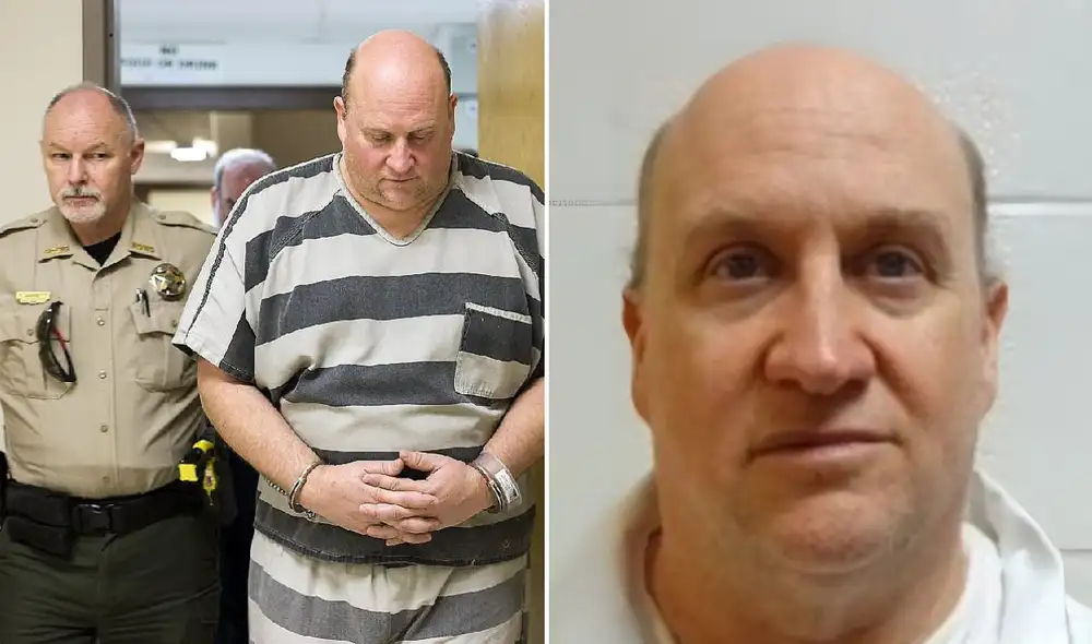 Grant Hardin fue visto por última vez saliendo de prisión en uniforme falso.