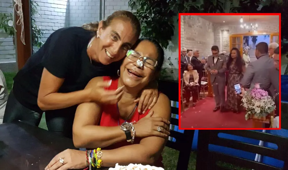 En redes sociales rumorean que entre Natalia Málaga y Eva Ayllón hay una relación sentimental. Foto: Composición LR/Facebook/Willax.