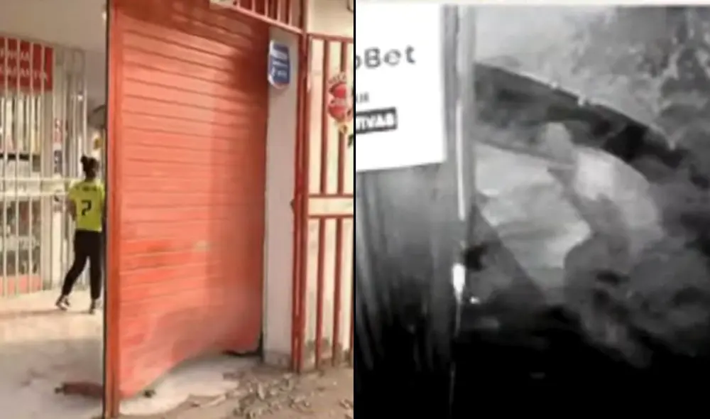 Cámaras de seguridad captan momento de atentado en farmacia de Carabayllo