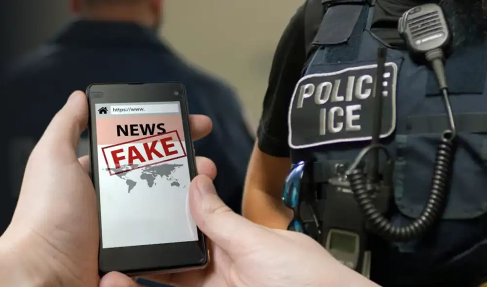 Desinformación en redes sociales sobre redadas de ICE en Los Ángeles. Desinformación en redes sociales sobre redadas de ICE en Los Ángeles.