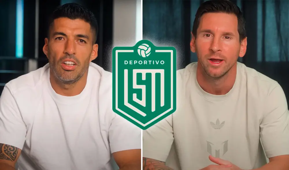 Luis Suárez y Lionel Messi anunciaron la creación de su nuevo equipo. Foto: composición GLR/Deportivo LSM Luis Suárez y Lionel Messi anunciaron la creación de su nuevo equipo. Foto: composición GLR/Deportivo LSM