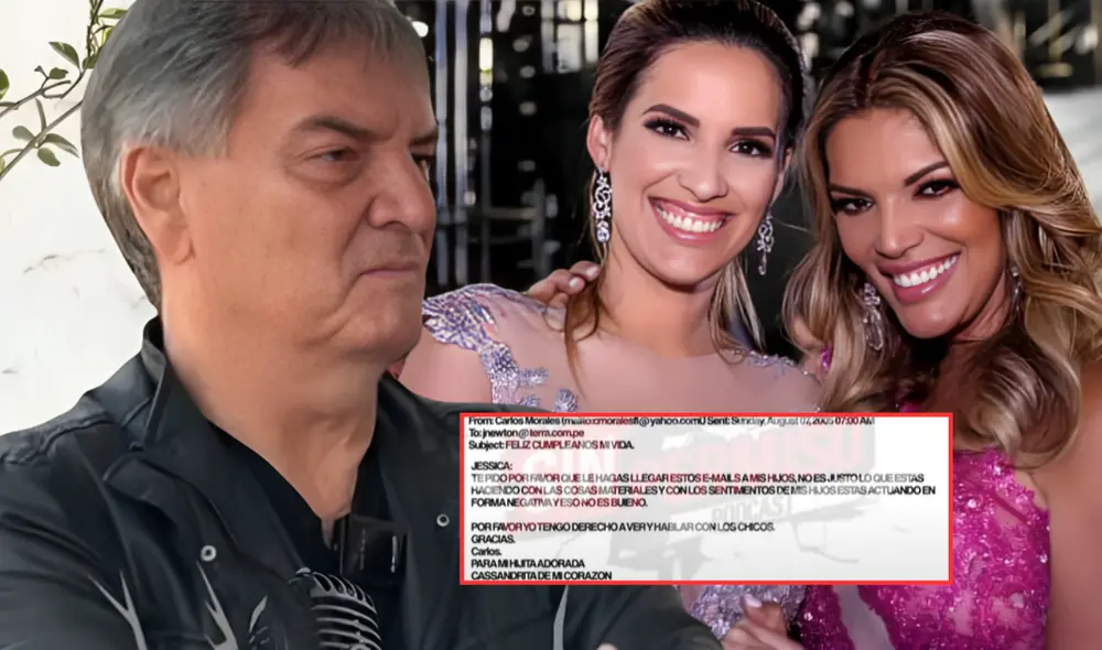 Carlos Morales y Jessica Newton tienen 3 hijos