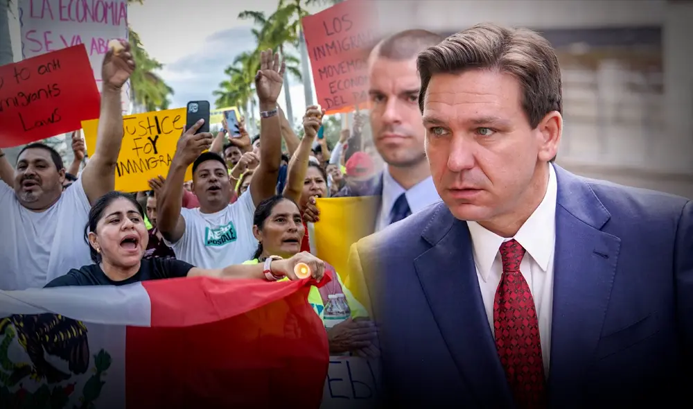 En Florida, los inmigrantes en Florida se ven beneficiados con una ley reciente firmada por Ron DeSantis.