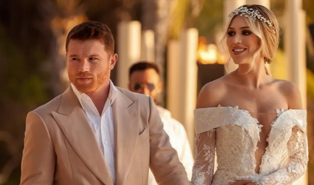 Canelo espera su segundo hijo con Fernanda Gómez, con quien se casó en mayo del 2021. Canelo espera su segundo hijo con Fernanda Gómez, con quien se casó en mayo del 2021.