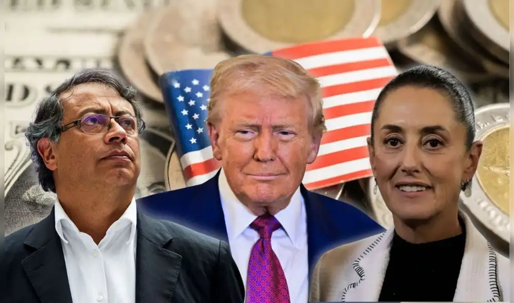 Gustavo Petro y Claudia Sheinbaum rechazaron la imposición del proyecto de impuestos a las remesas para inmigrantes en Estados Unidos.