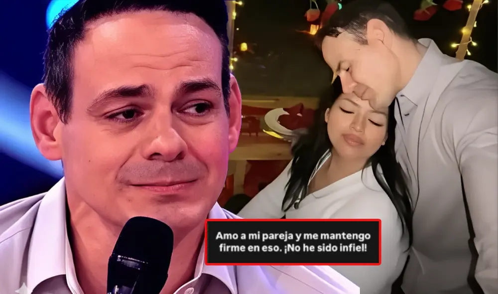 Mark Vito mostró su incomodidad tras anunciar el supuesto ampay. Foto: composición LR/Instagram/difusión