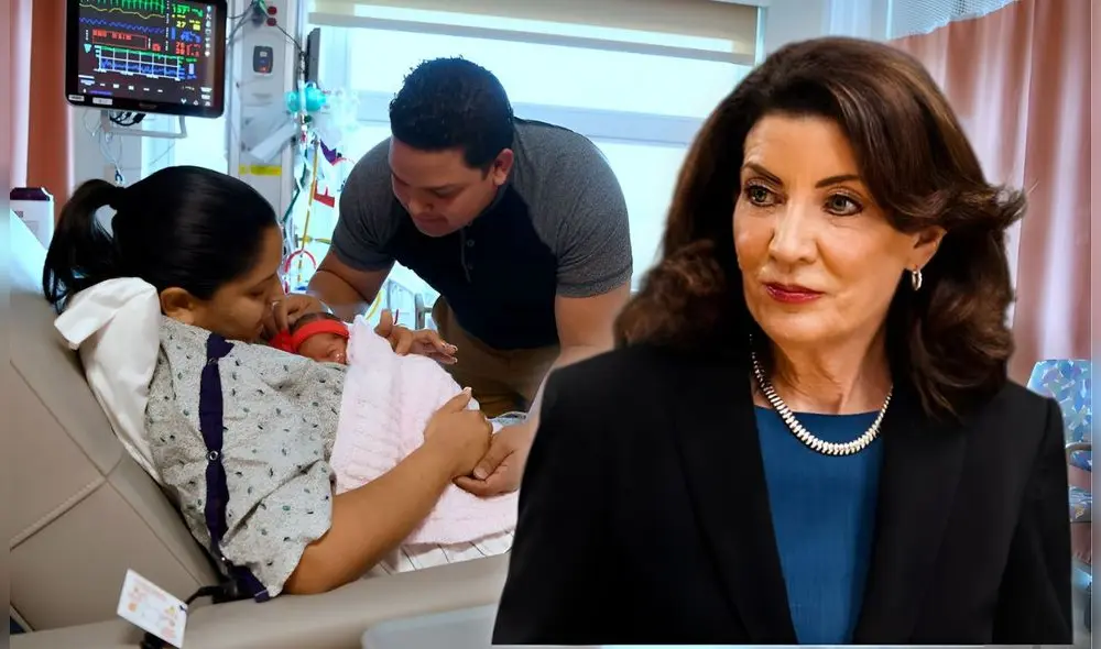 Kathy Hochul confirmó que Nueva York entregará el Beneficio BABY, el cual será un bono de US$1.800 a las familias que tegan bebés.