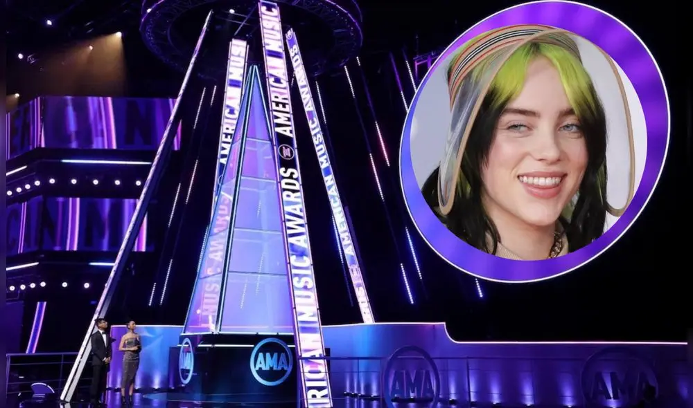 La cantante Billie Eilish fue la gran triunfadora de la gala de los AMAs 2025. La cantante Billie Eilish fue la gran triunfadora de la gala de los AMAs 2025.