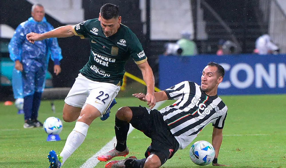 Alianza Lima empató 2-2 con Libertad por la fecha 6 de la Copa Libertadores 2025. Foto: AFP