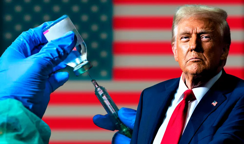 La decisión del gobierno de Donald Trump modifica la política de inmunización establecida por los CDC. Foto: Composición LR.