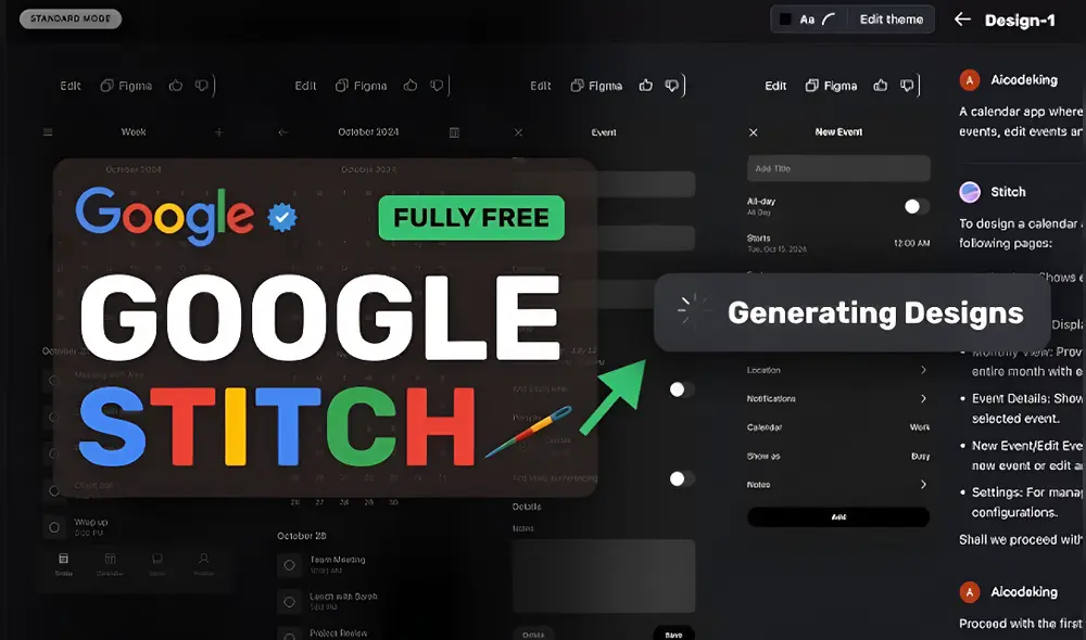 Stitch ha sido creado para optimizar los flujos de trabajo de los diseñadores y de los ingenieros para que los procesos sean más rápidos