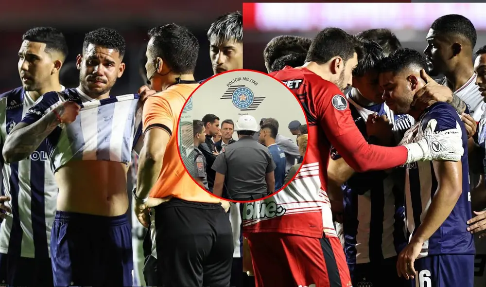 Miguel Navarro fue titular en el Sao Paulo vs Talleres. Foto: composición LR/EFE