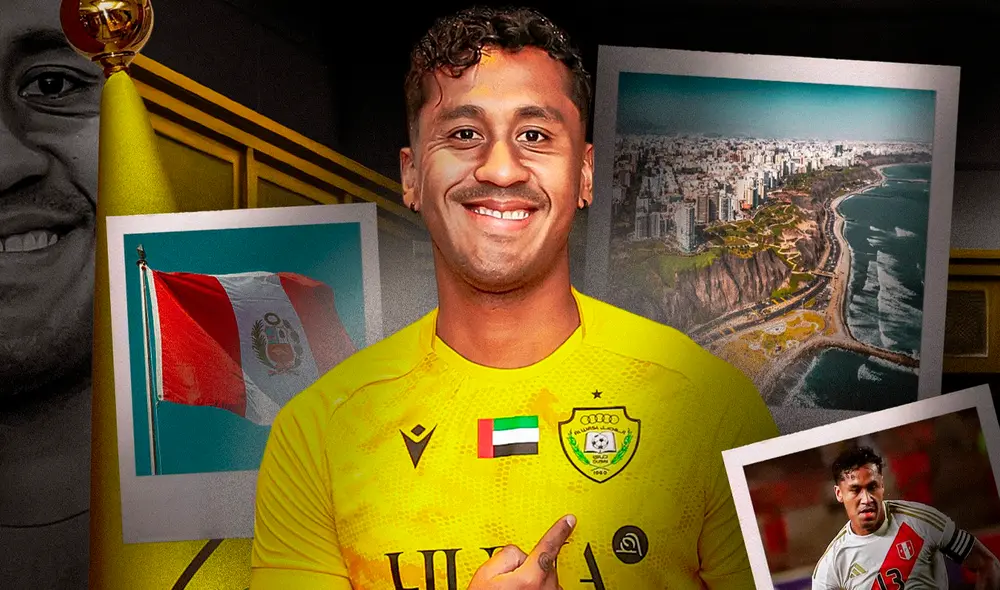 Renato Tapia fue mundialista con la selección peruana en Rusia 2018. Foto: Al Wasl