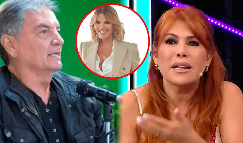 Magaly Medina se mostró en desacuerdo con las declaraciones de Carlos Morales, quien en varias ocasiones sugirió que Cassandra fue "incitada" a hacer el cambio de apellido. Foto: composición LR/ YouTube Magaly Medina se mostró en desacuerdo con las declaraciones de Carlos Morales, quien en varias ocasiones sugirió que Cassandra fue "incitada" a hacer el cambio de apellido. Foto: composición LR/ YouTube