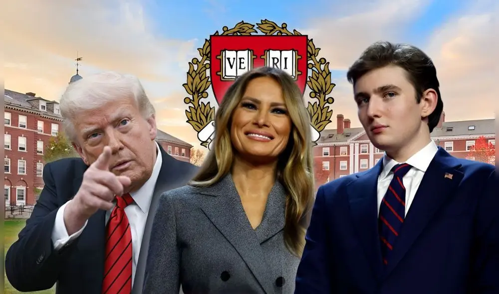 El portavoz de Melania Trump aseguró que las medidas contra Harvard no es por un supuesto rechazo de admisión contra su hijo Barron Trump El portavoz de Melania Trump aseguró que las medidas contra Harvard no es por un supuesto rechazo de admisión contra su hijo Barron Trump