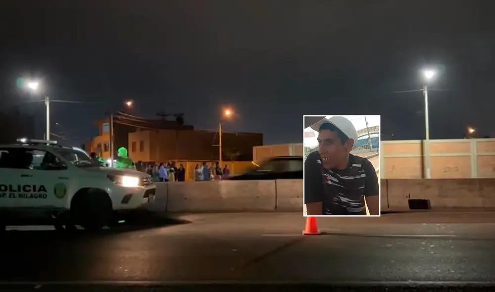 Víctima intentaba cruzar la pista cuando fue arrollado.