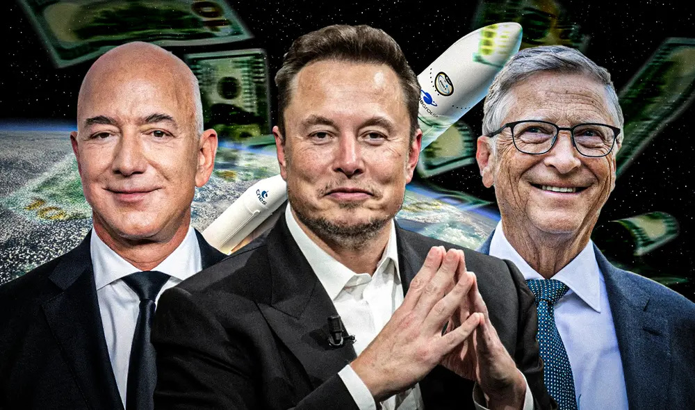 Elon Musk, Gates y Bezos resalta la necesidad de una crítica sobre la responsabilidad de los líderes empresariales en la crisis climática. Foto: composición LR/Gerson Cardoso/AP